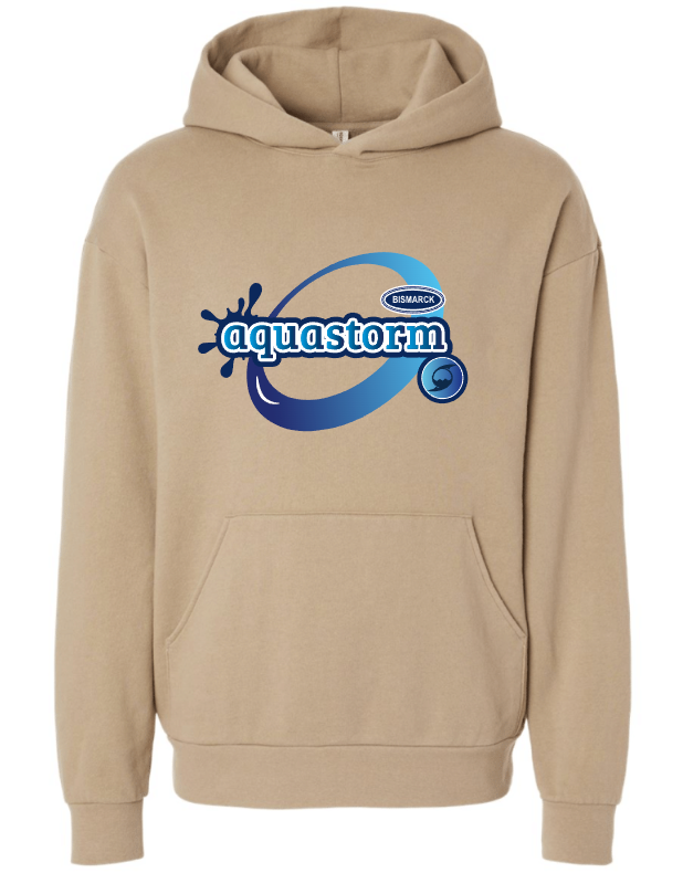 Aquastorm OVERSIZED No Drawcord Cotton Hoodie (DESIGN 2)