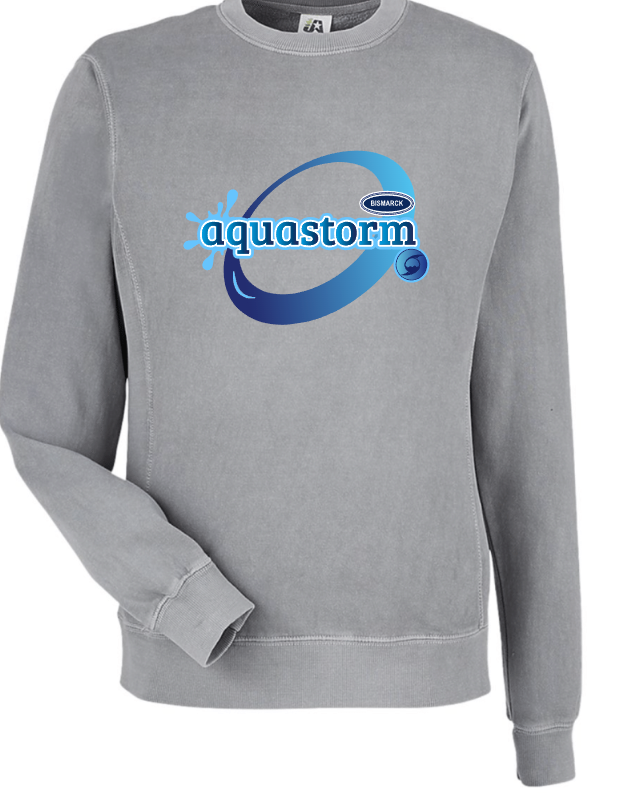 Pigment Dyed Fleece Crewneck (DESIGN 2)