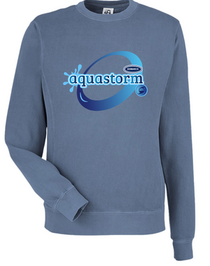 Pigment Dyed Fleece Crewneck (DESIGN 2)