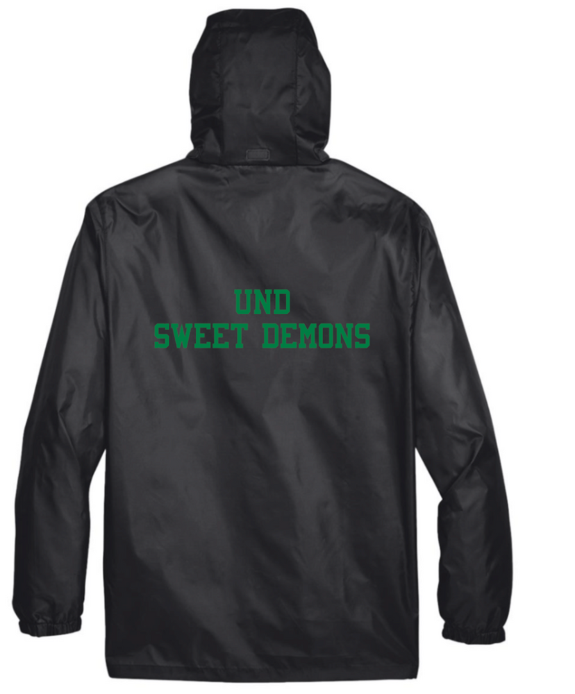 Sweet Demons EMBROIDERED/TACKLE TWILL Full Zip Windbreaker