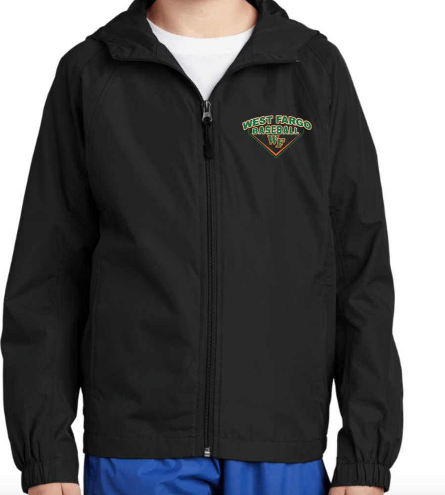 Youth Water Proof Hooded Windbreaker