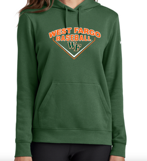 Ladies NIKE Cotton/Poly Pullover Hoodie