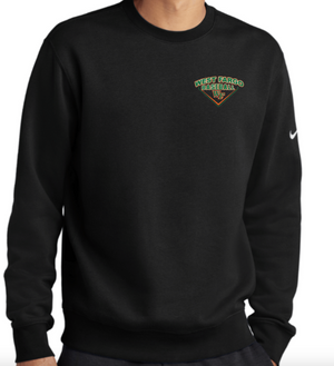 Adult NIKECotton/Poly Crewneck