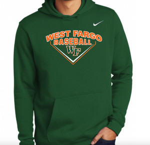 Adult NIKE Cotton/Poly Pullover Hoodie