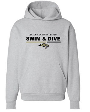 Sabers Cotton/Poly OVERSIZED Pullover Hoodies (ADULT ONLY)