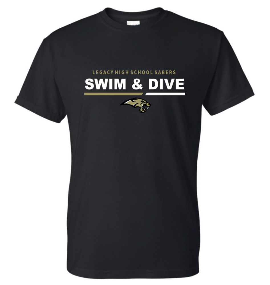 SABERS Cotton/Poly Short Sleeve Tee (YOUTH & ADULT)