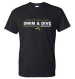 SABERS Cotton/Poly Short Sleeve Tee (YOUTH & ADULT)
