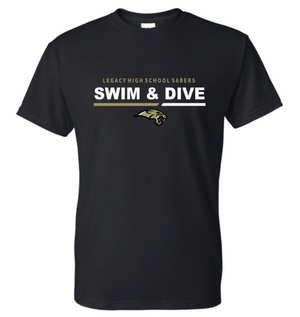 SABERS Cotton/Poly Short Sleeve Tee (YOUTH & ADULT)