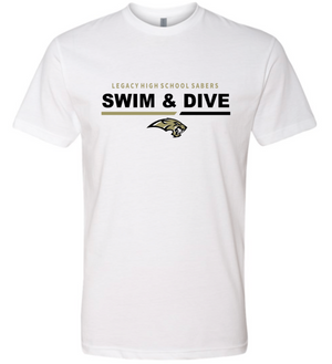 SABERS Cotton/Poly Short Sleeve Tee (YOUTH & ADULT)