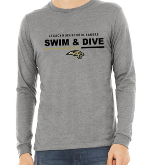 Sabers TriBlend Long Sleeve Tee (YOUTH & ADULT)