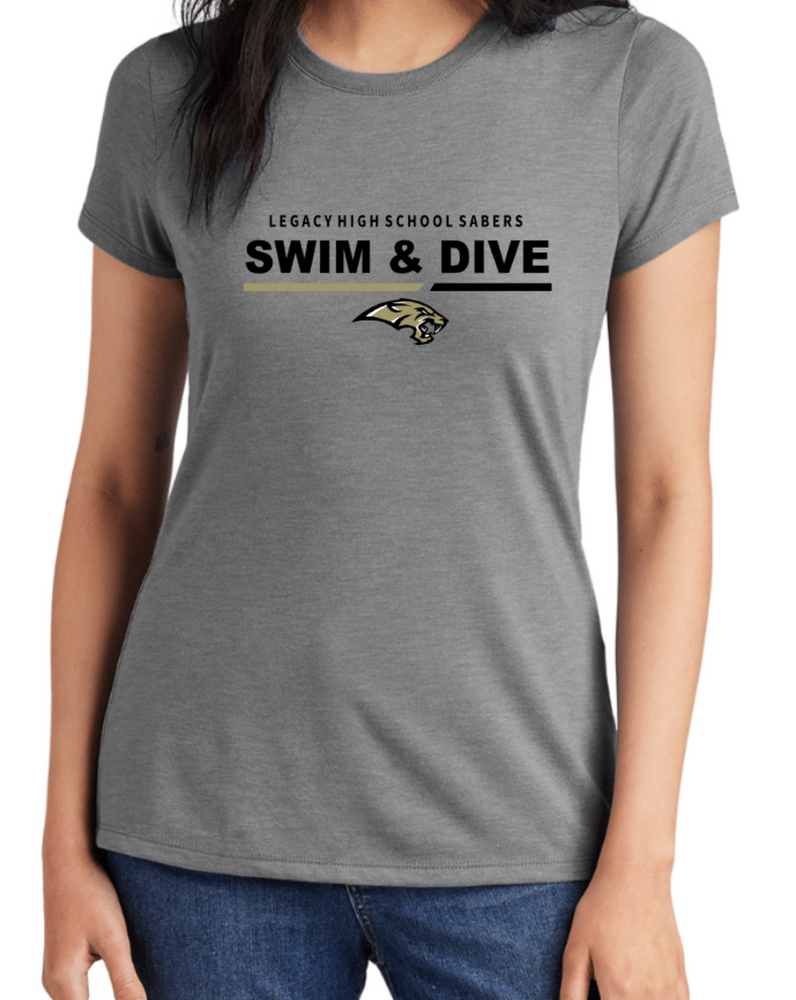 LADIES' ONLY Sabers TriBlend Short Sleeve Tee
