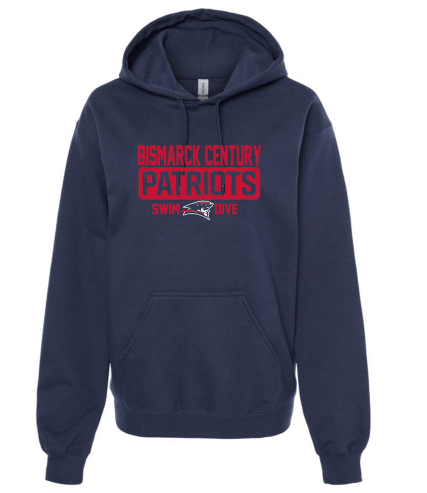 PATRIOTS' Cotton/Poly Hoodie