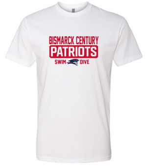 PATRIOTS Cotton/Poly Short Sleeve Tee