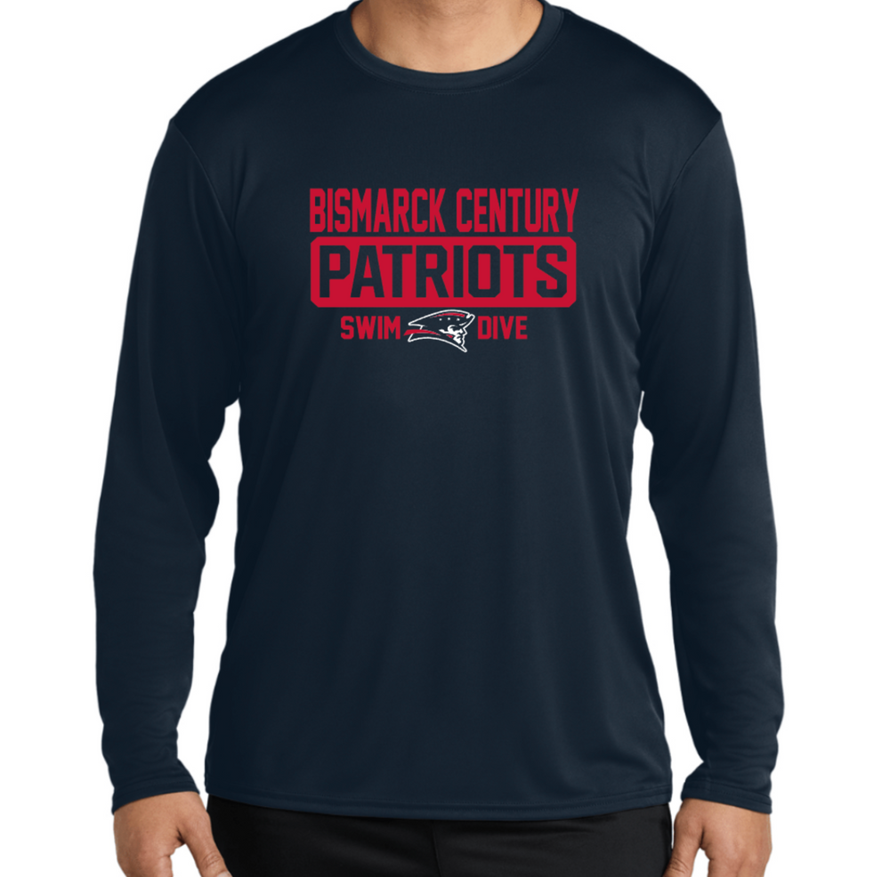 PATRIOTS' DriFit Long Sleeve Tee