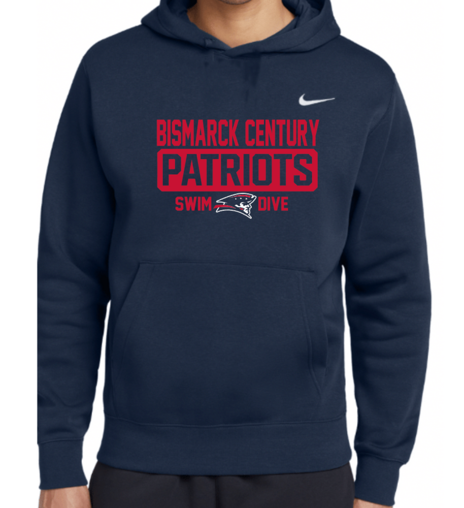 PATRIOTS' NIKE Cotton/Poly Hoodie