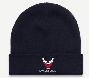 Embroidered Cuff Beanie
