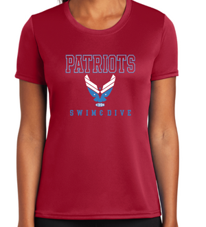 PATRIOTS' LADIES' ONLY DRIFIT Short Sleeve Tee (Design 2)