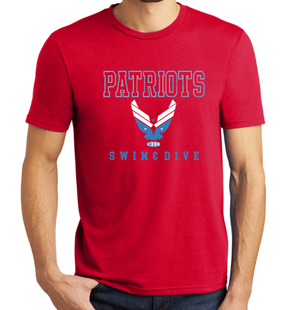 PATRIOTS TriBlend Short Sleeve Tee (Design 2)