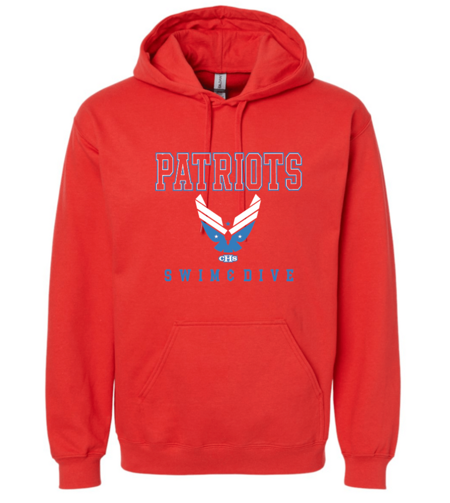 PATRIOTS' Cotton/Poly Hoodie (Design 2)