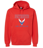 PATRIOTS' Cotton/Poly Hoodie (Design 2)