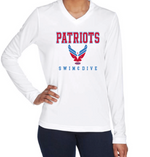 PATRIOTS' LADIES' ONLY DRIFIT Long Sleeve Tee (Design 2)