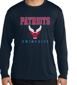 PATRIOTS' DriFit Long Sleeve Tee (Design 2)