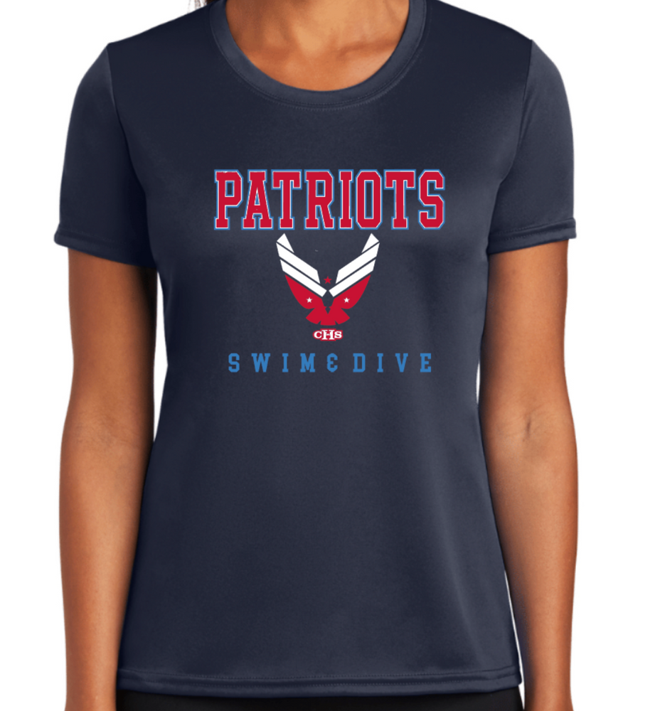 PATRIOTS' LADIES' ONLY DRIFIT Short Sleeve Tee (Design 2)