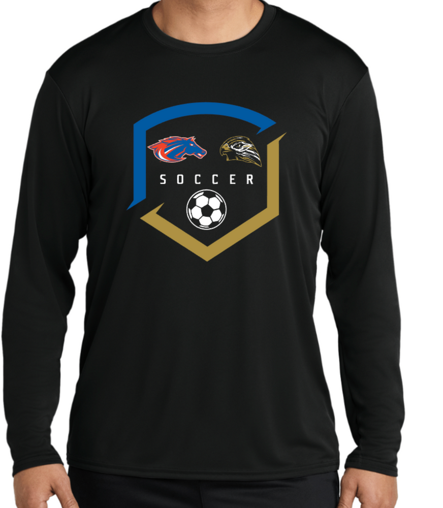 HAWKS/MUSTANGS  DriFit Long Sleeve Tee