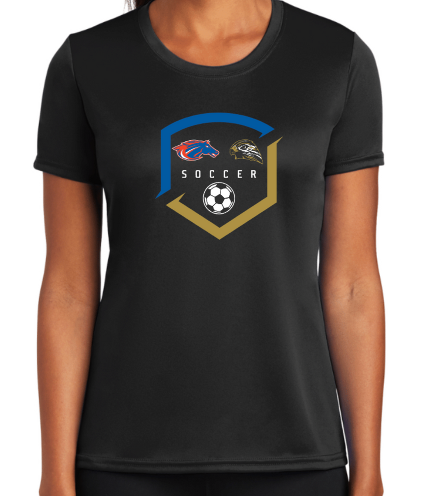 HAWKS/MUSTANGS LADIES' ONLY DRIFIT Short Sleeve Tee