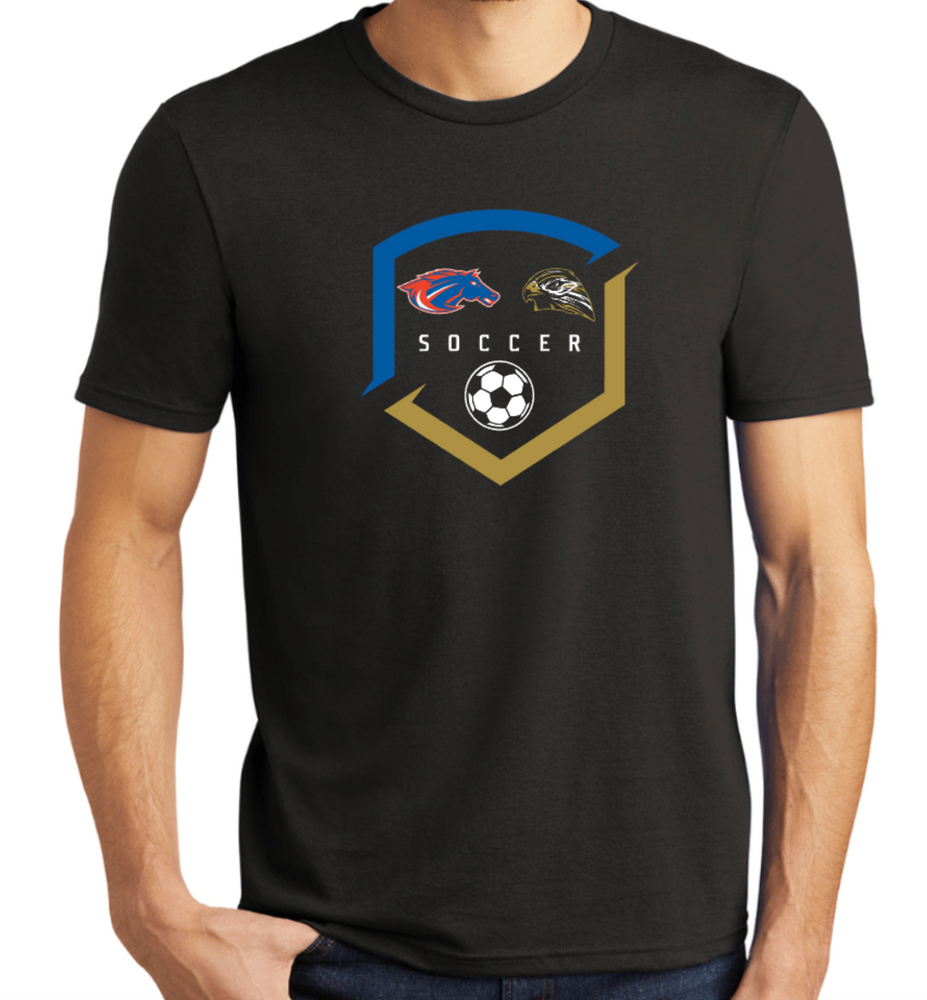 HAWKS/MUSTANGS TriBlend Short Sleeve Tee