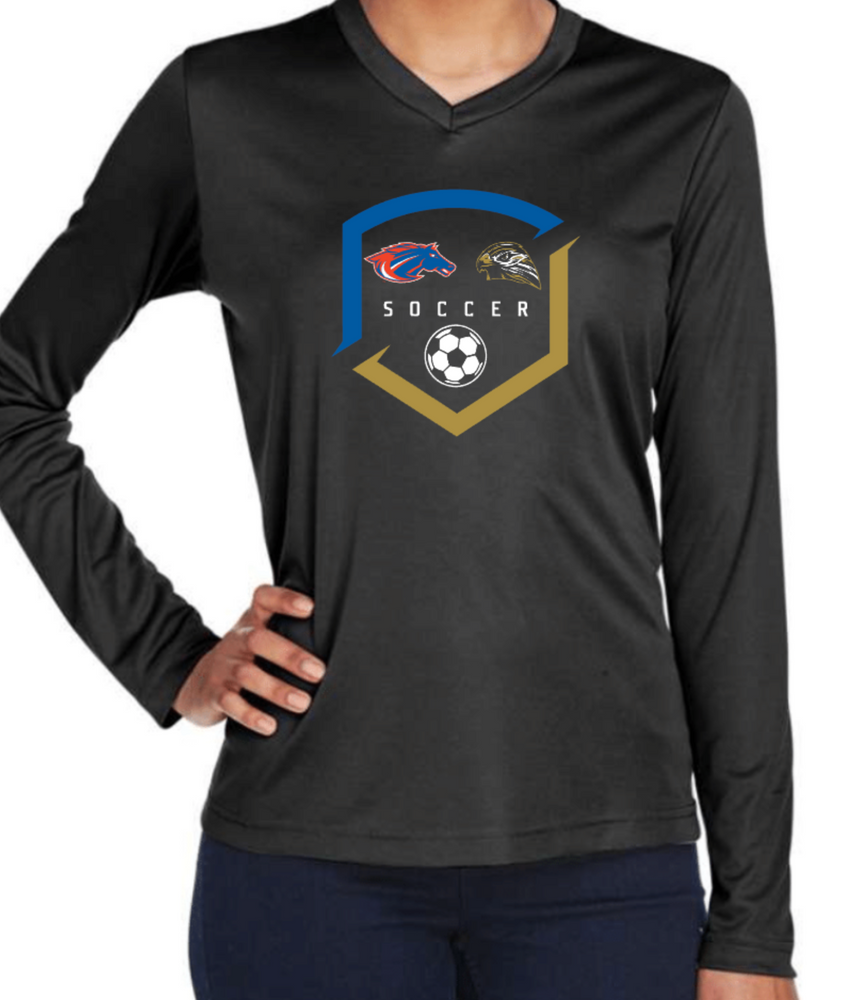 HAWKS/MUSTANGS LADIES' ONLY DRIFIT Long Sleeve Tee