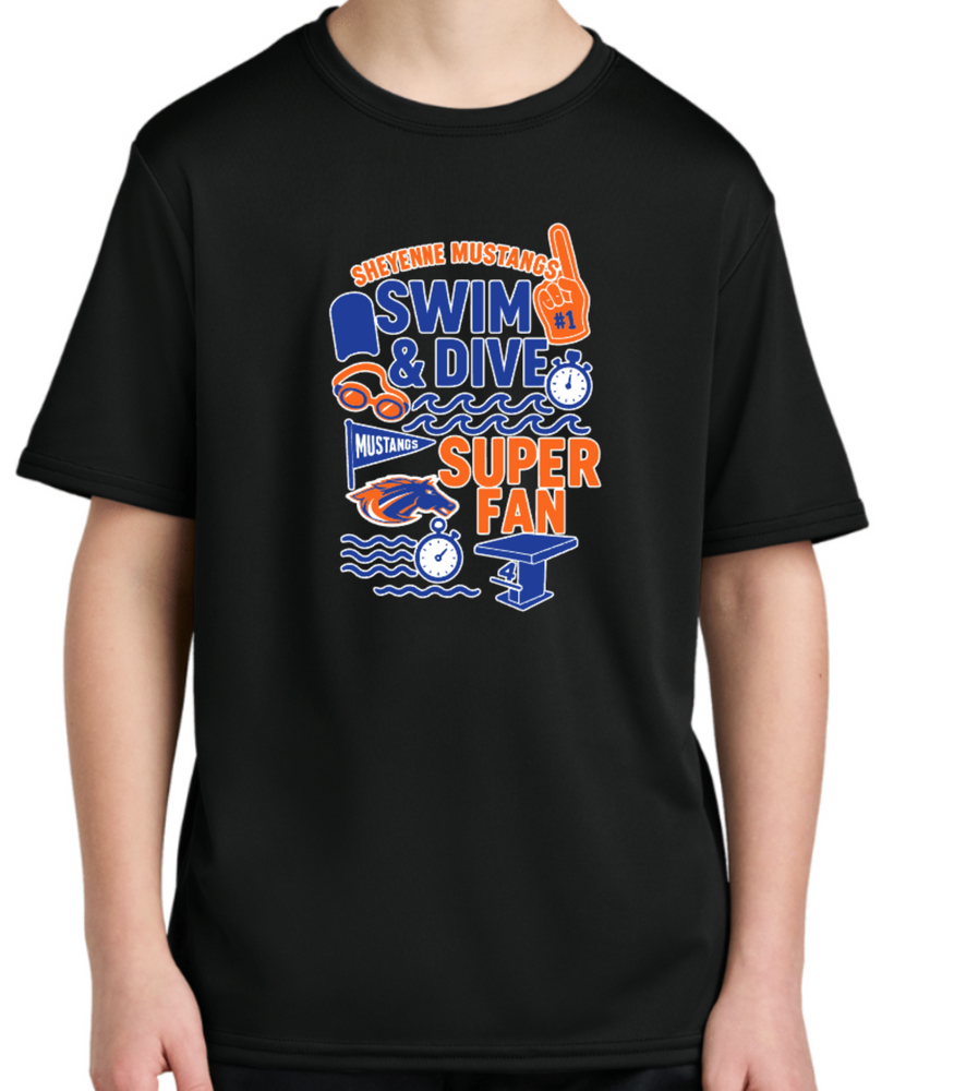 MUSTANGS DRIFIT Short Sleeve SUPER FAN TEE (DESIGN 1)