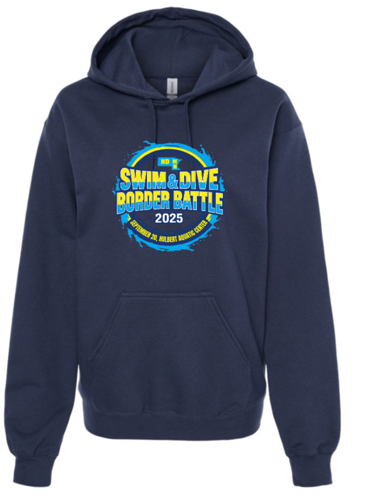Border Battle Cotton/Poly Hoodie