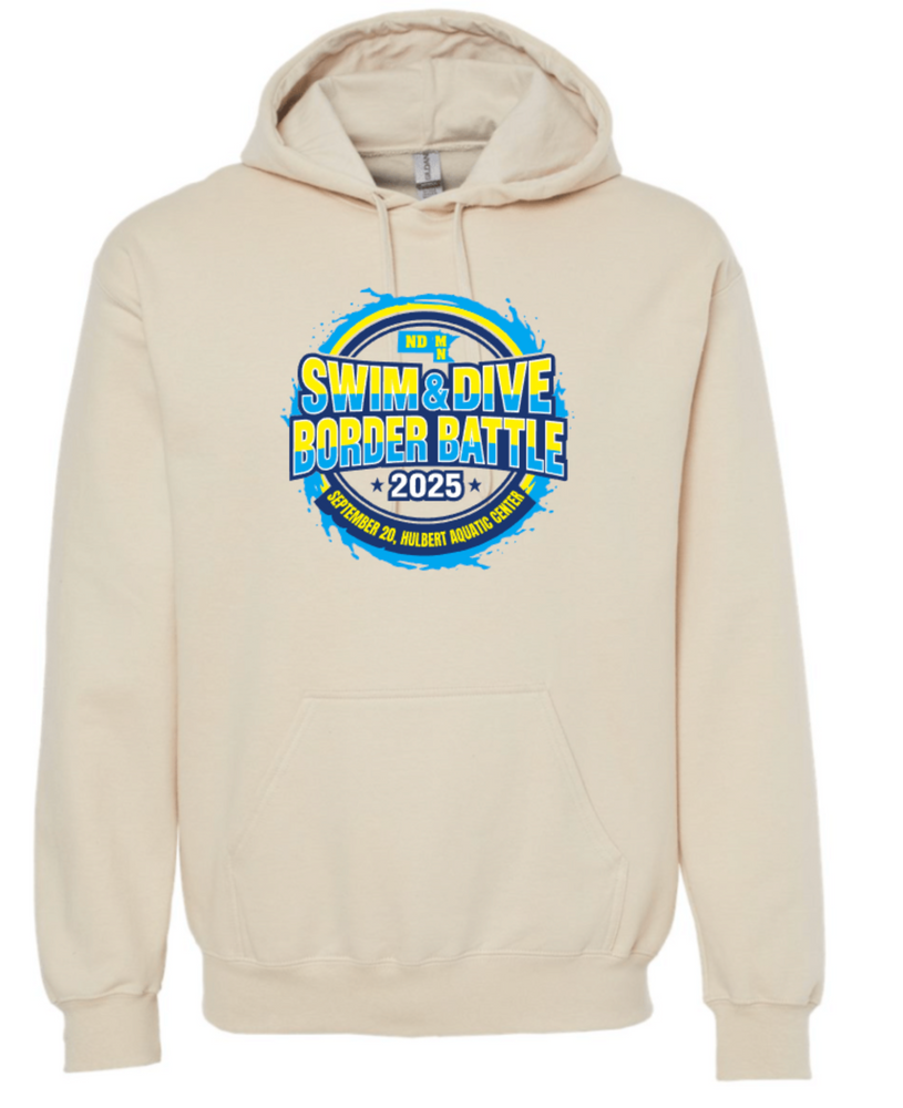 Border Battle Cotton/Poly Hoodie