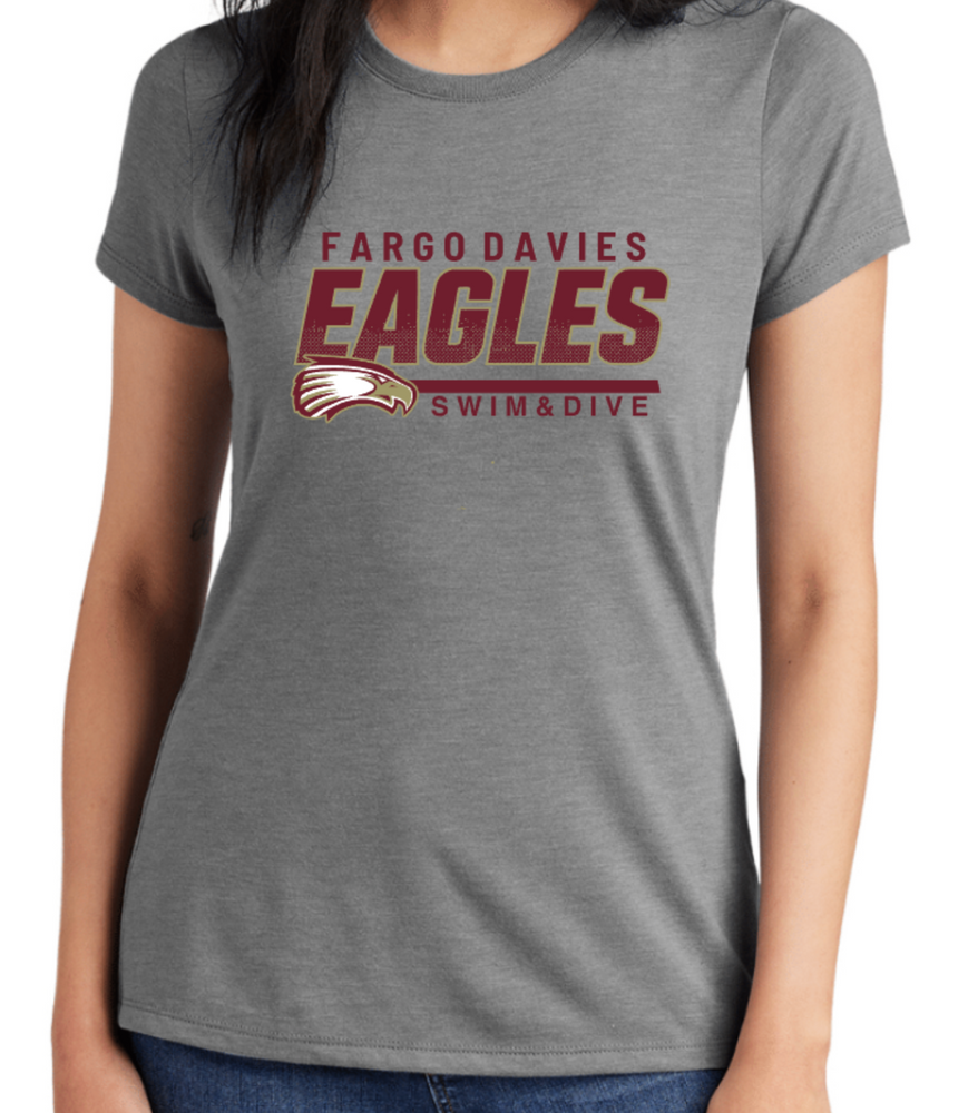Eagles LADIES' ONLY TriBlend Short Sleeve Tee