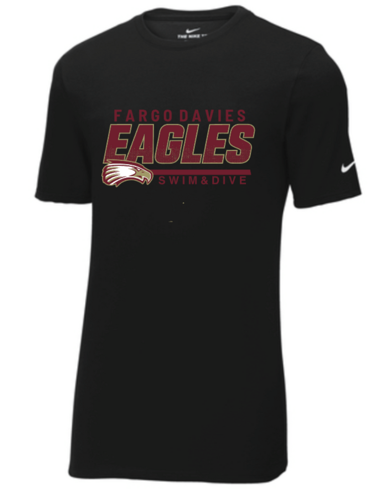 EAGLES NIKE  DriFit Cotton/Poly Short Sleeve Tee