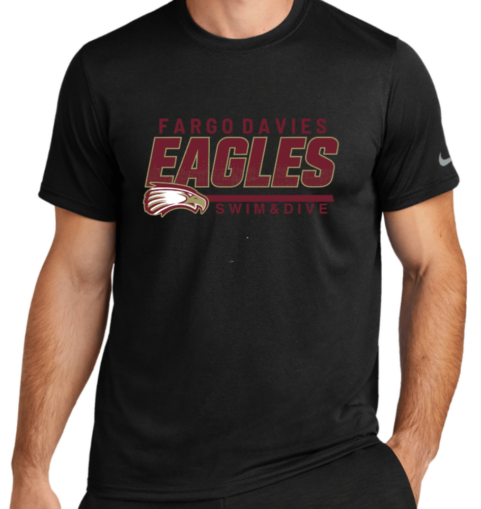 EAGLES NIKE  DriFit Short Sleeve Tee