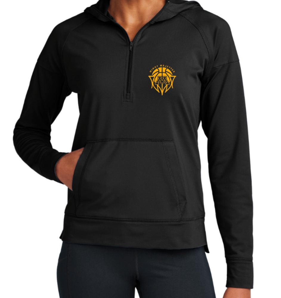 LADIES' ONLY DRIFIT 1/2 Zip Hooded Jacket