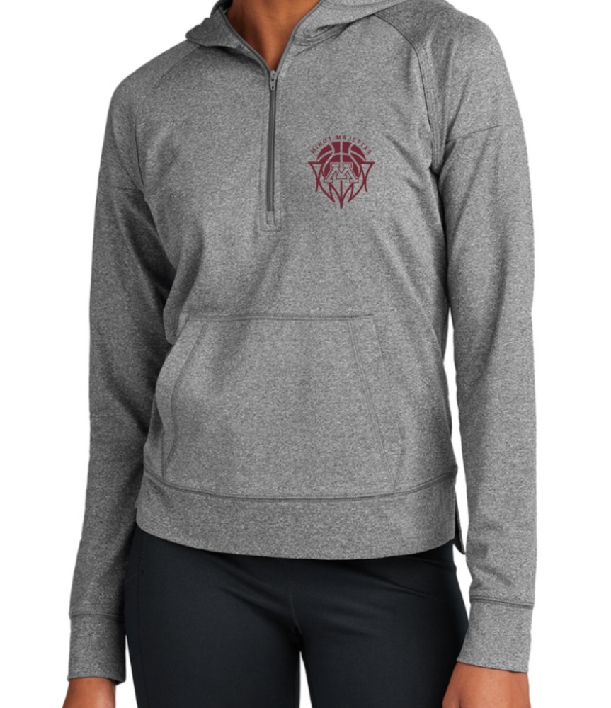 LADIES' ONLY DRIFIT 1/2 Zip Hooded Jacket