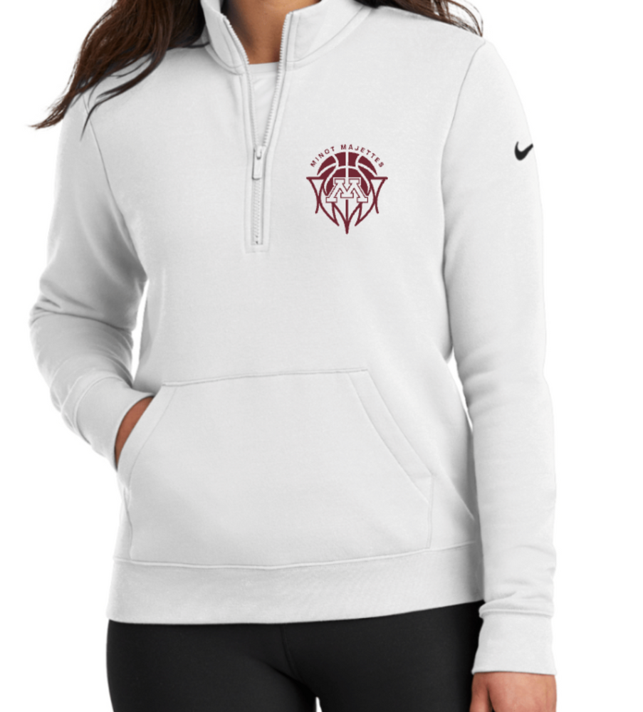 NIKE LADIES' ONLY 1/2 ZIP FLEECE