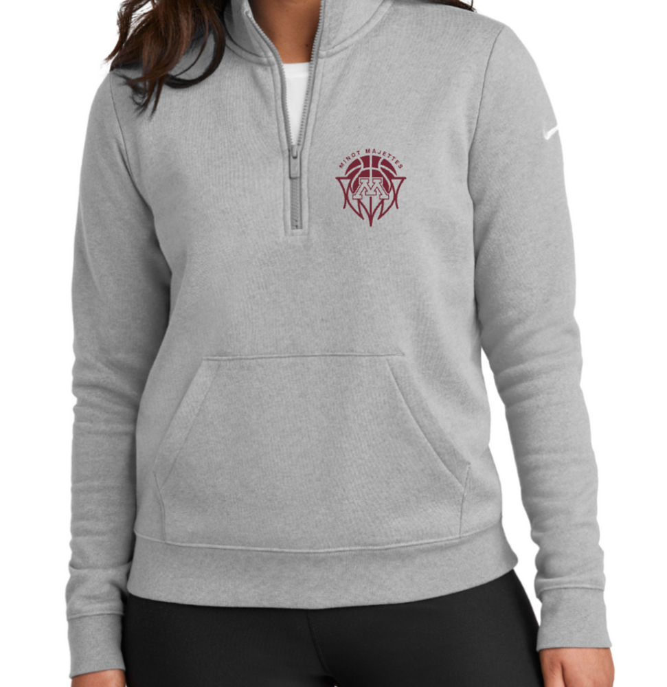 NIKE LADIES' ONLY 1/2 ZIP FLEECE