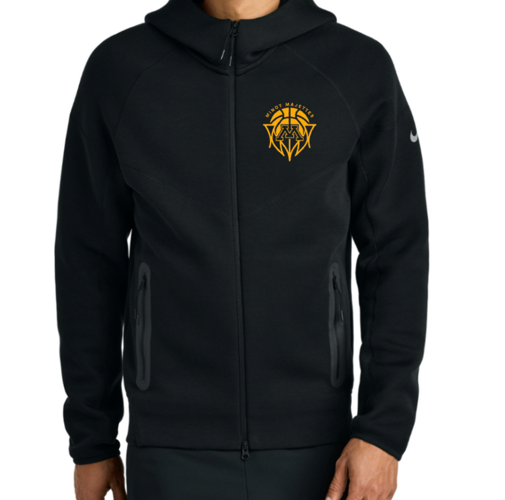 NIKE Tech FLEECE Full Zip Jacket (Embroidered Name on Sleeve)