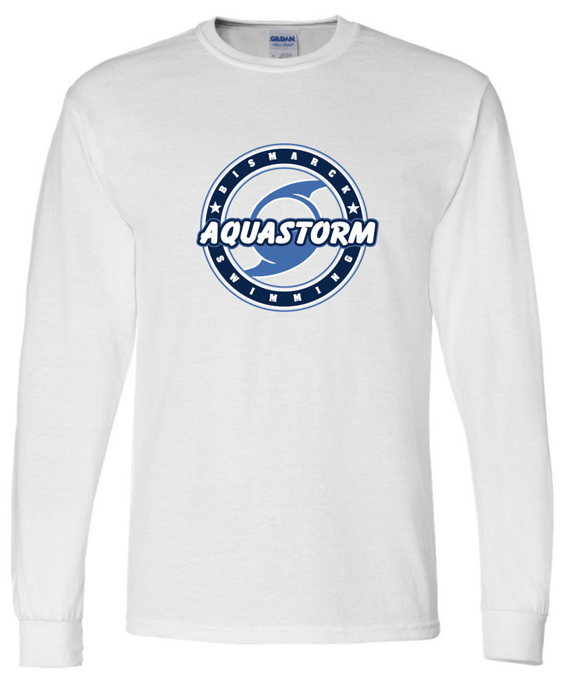 ADULT & YOUTH Cotton/Poly Long Sleeve Tee (Design 3)