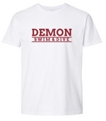 Demons Cotton/Poly Short Sleeve Tee (Design 2)