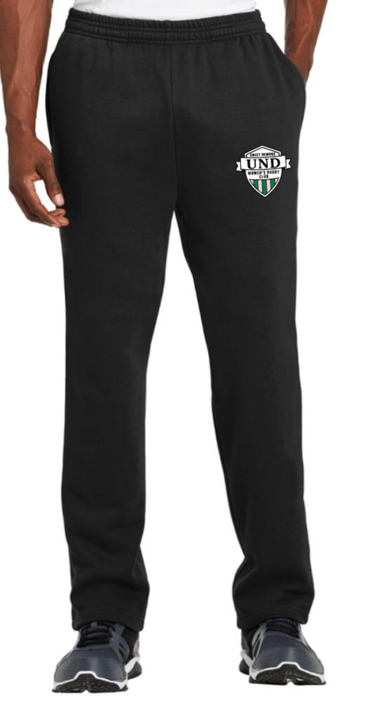 Sweet Demons Unisex Cotton/Poly Open Bottom Sweatpants (CREST DESIGN)