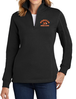 LADIES' ONLY 1/4 Zip Sweatshirt (Design 1)