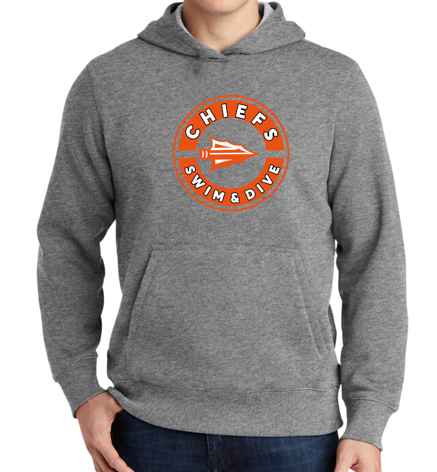 Chiefs Unisex Fleece Hooded Pullover (Design 4)