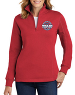 LADIES ONLY Fleece 1/2 Zip (Design 2)