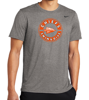Chiefs Unisex Nike DriFit Short Sleeve Tee ADULT & YOUTH (Design 4)