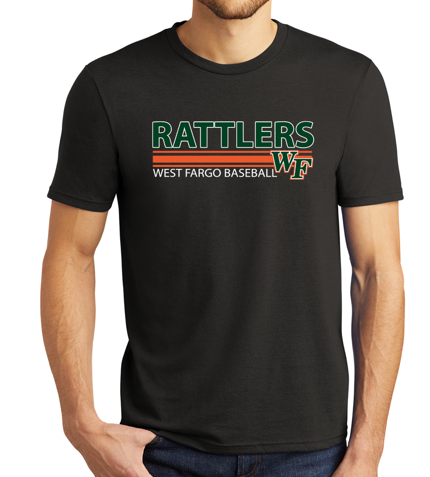 RATTLERS Unisex TriBlend Short Sleeve Tee DESIGN 1